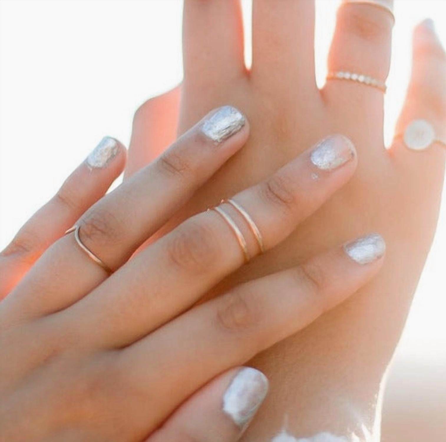 Barberry + Lace - Women's Classic Band Stacking Rings - Rack Hunt -