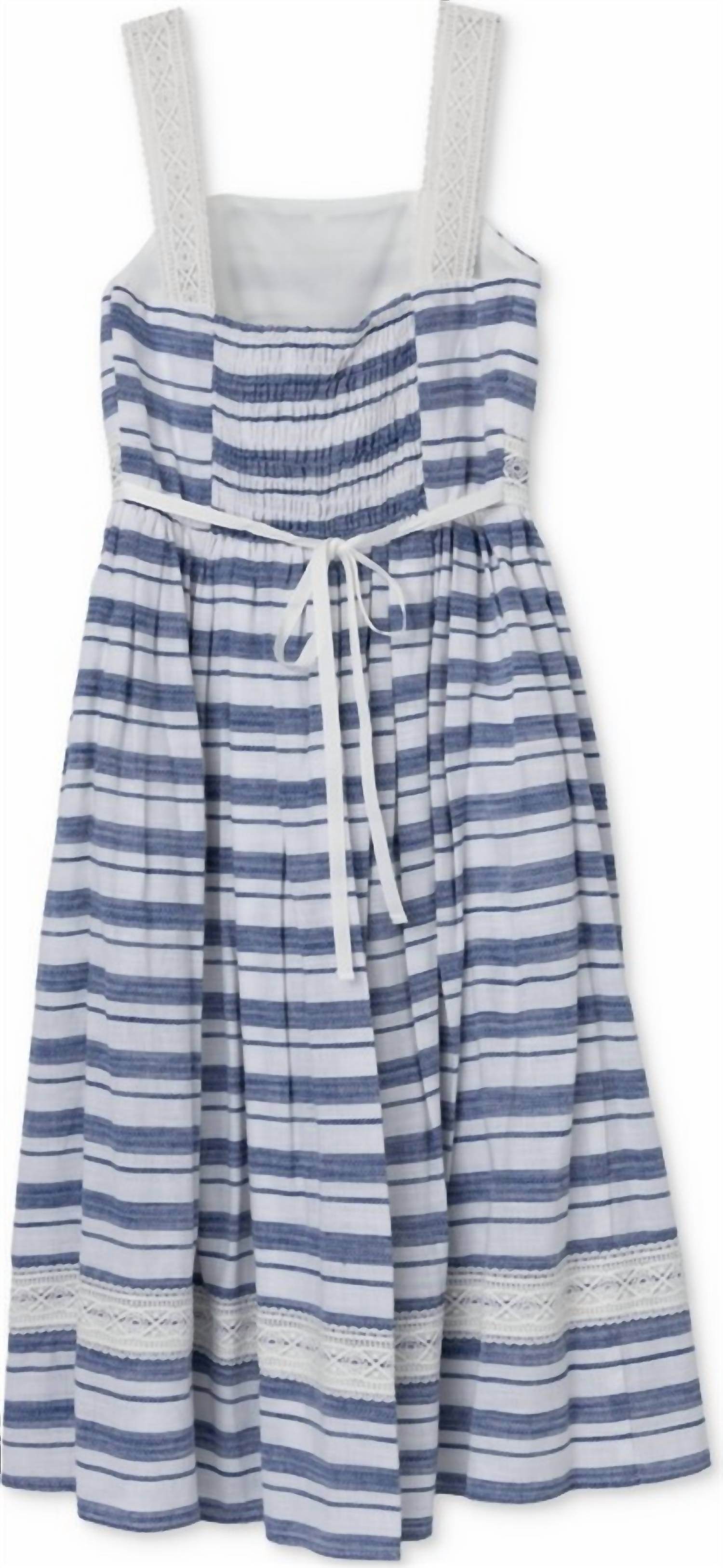 Speechless - Sleeveless Striped Lined Dress - Rack Hunt -