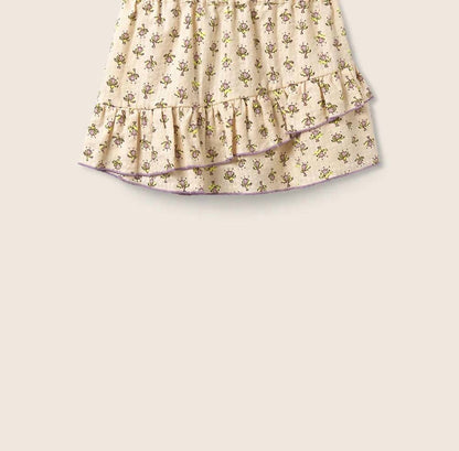 Molly Cotton Floral Skirt