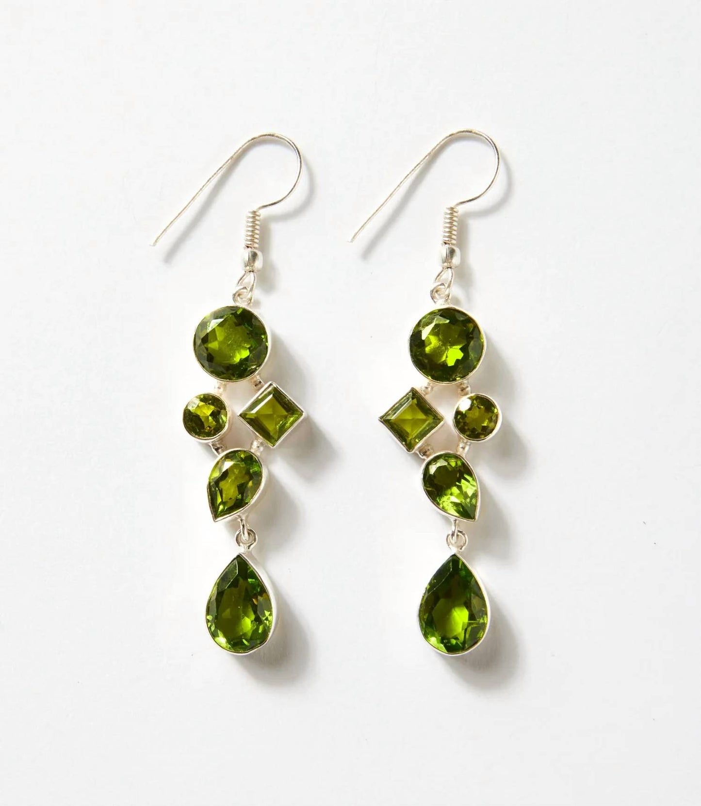 Women's Gemstone Dangle Earrings