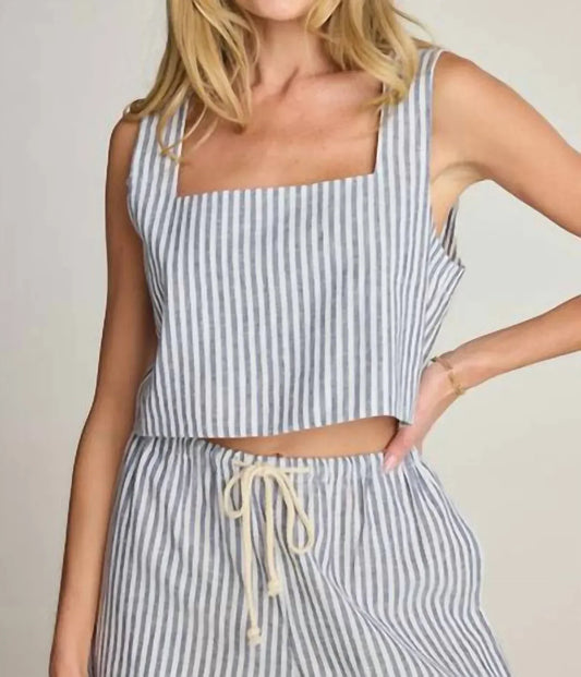 Sunday Ritual - Women's Dahlia Linen Tank Top - Rack Hunt