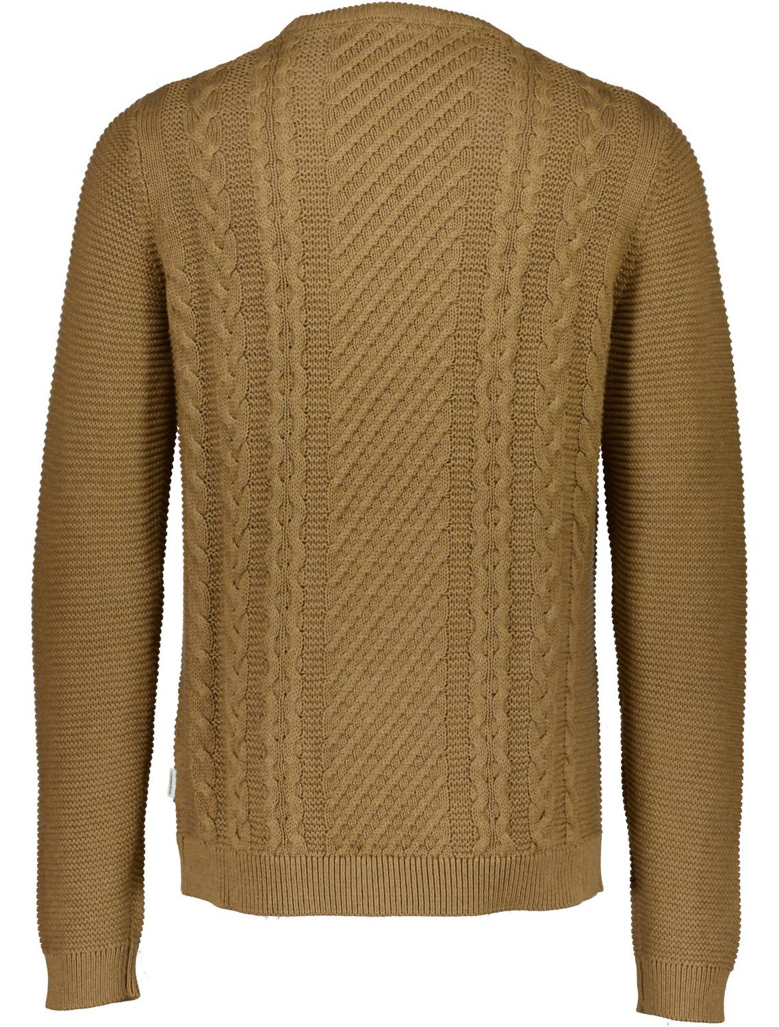 Cable Knit Style Cotton Sweater