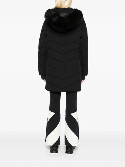 Michael Michael Kors - Chevron Scuba Coat - side view - Rack Hunt