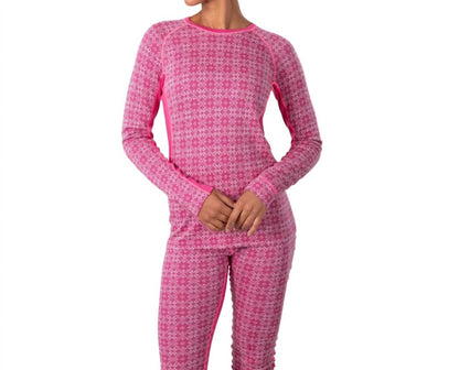 Rose Light Baselayer Long Sleeve Top - Plus