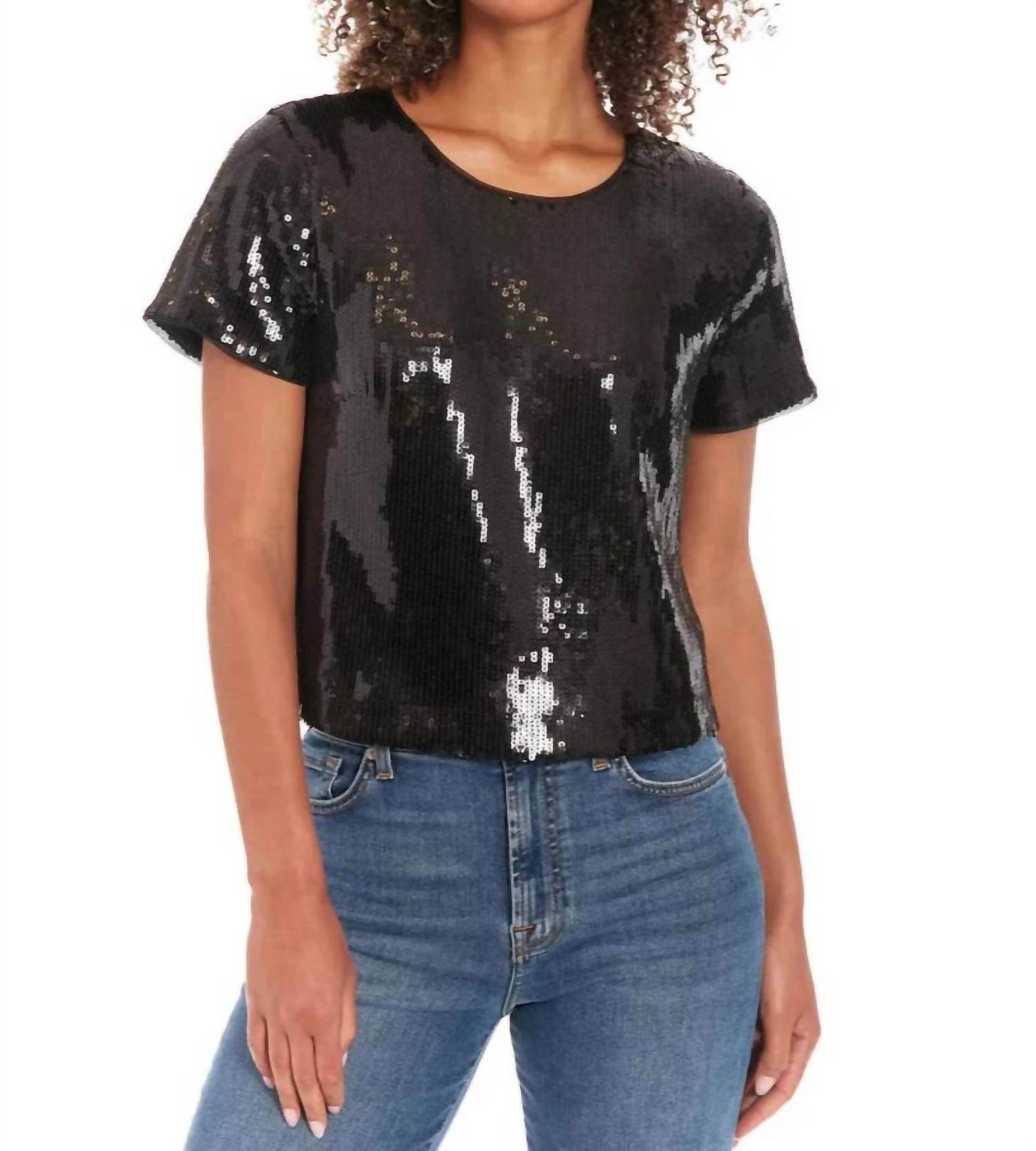 MUSE - Chelsea Sequin Tee - Rack Hunt -