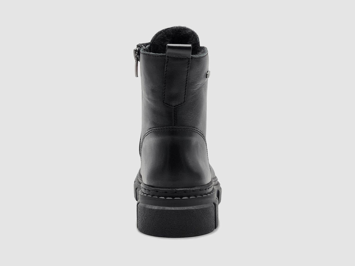 Helios - Women's Hebe Fur-lined Zip-up Leather Boots - Rack Hunt