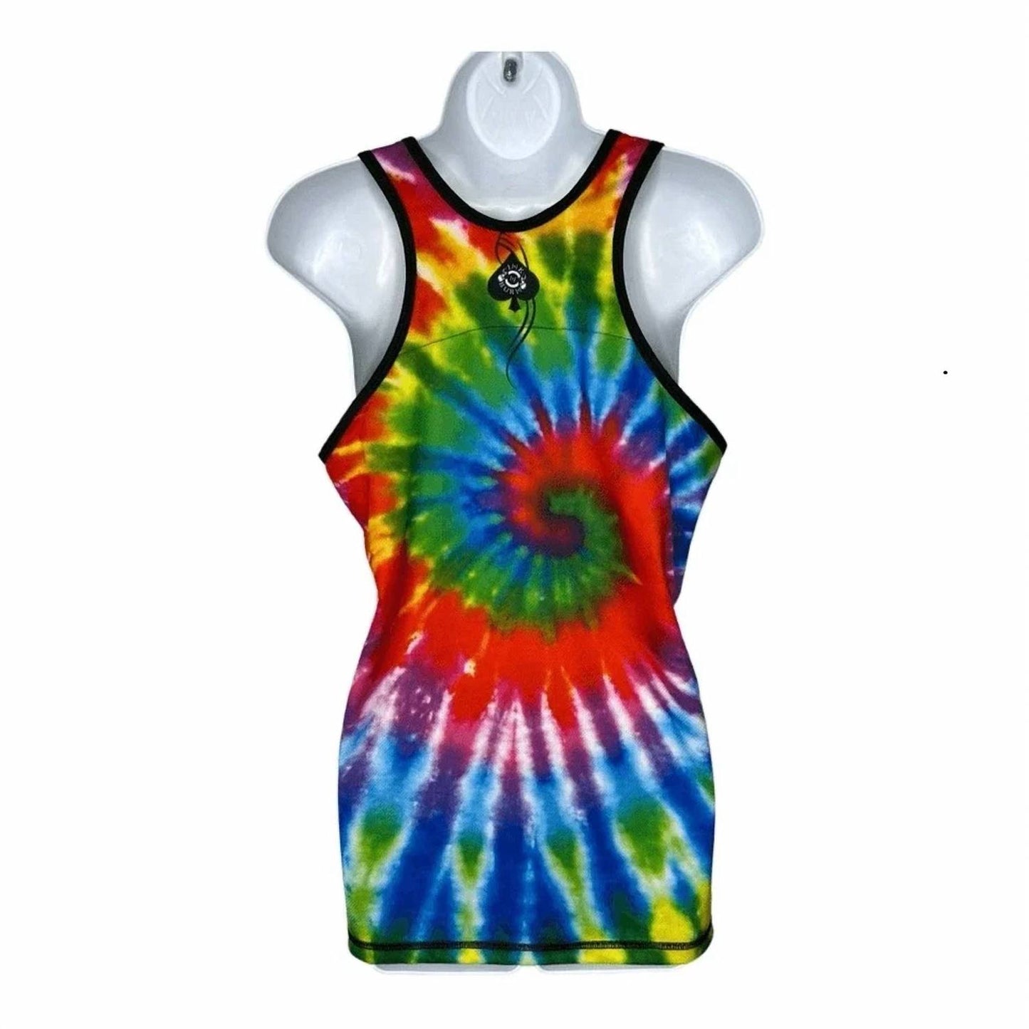 Women's Run Of Die Tie Dye Sunflower Singlet