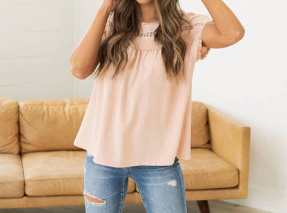 Elodie Short Sleeve Blouse