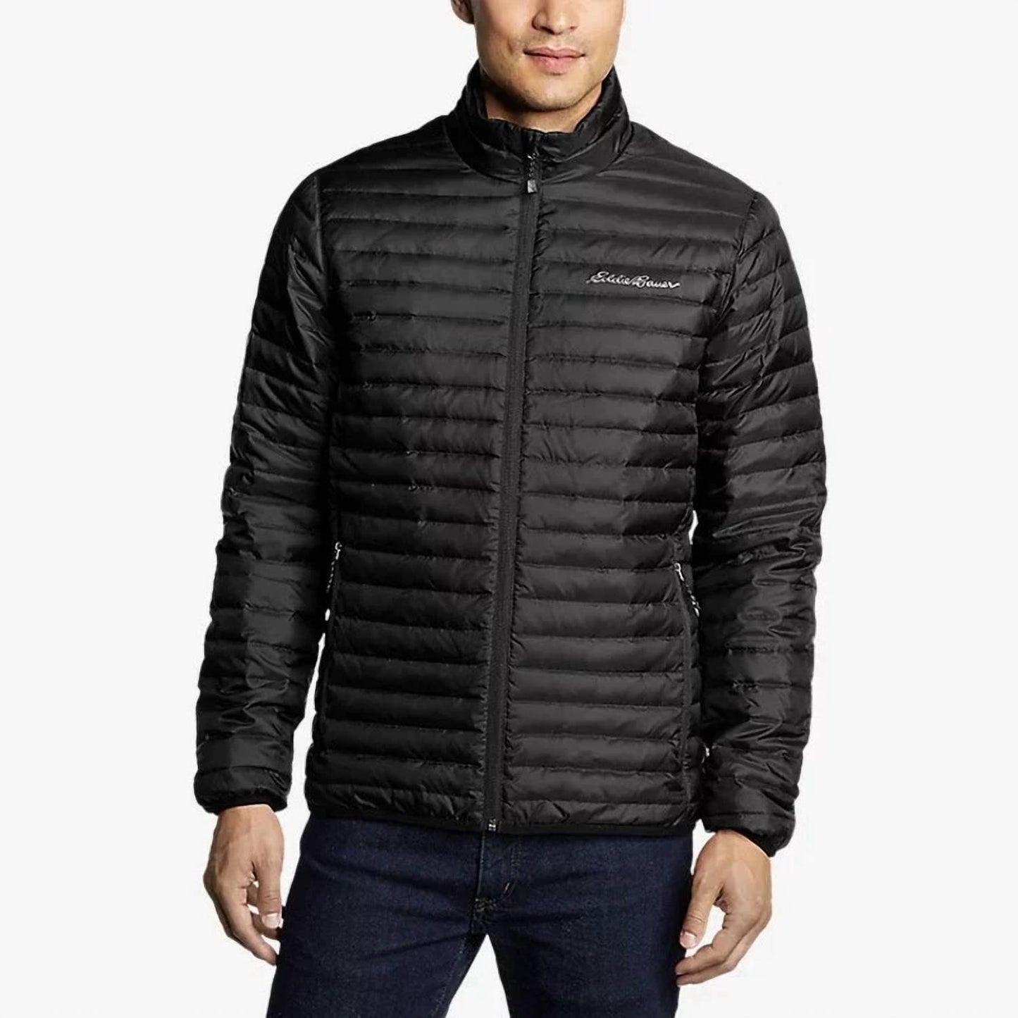 Microlight Down Zip Up Puffer Jacket