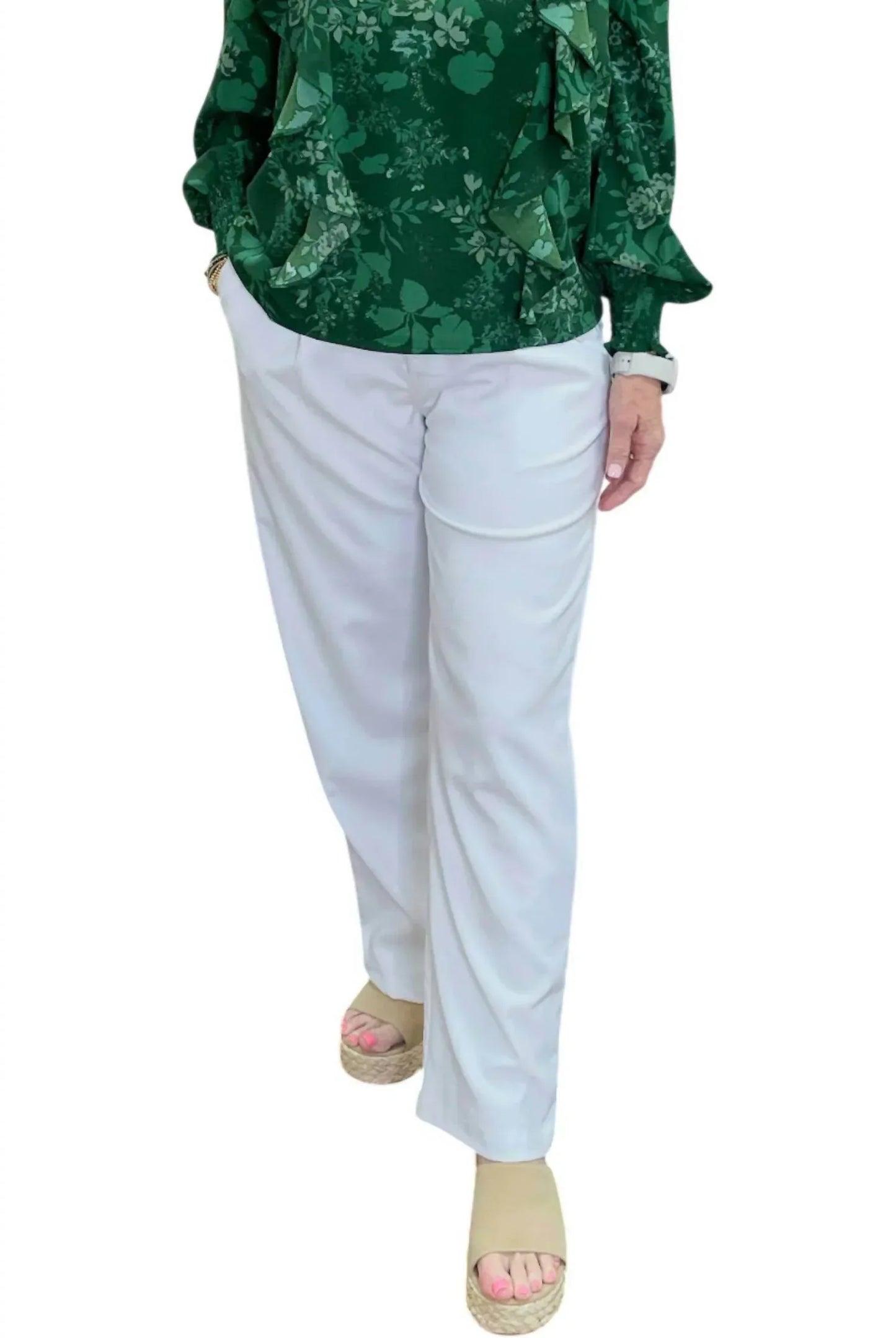 Sweet Habit - Bria Wide Leg Pants - Rack Hunt