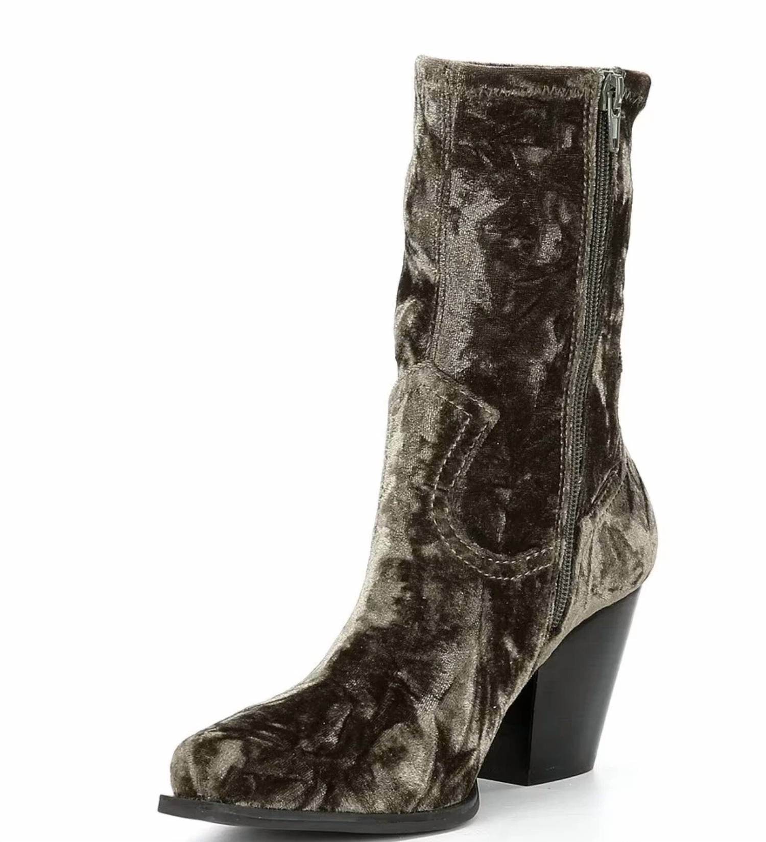 Gianni Bini - Women's Star-crossd 3 Western Booties - Rack Hunt -