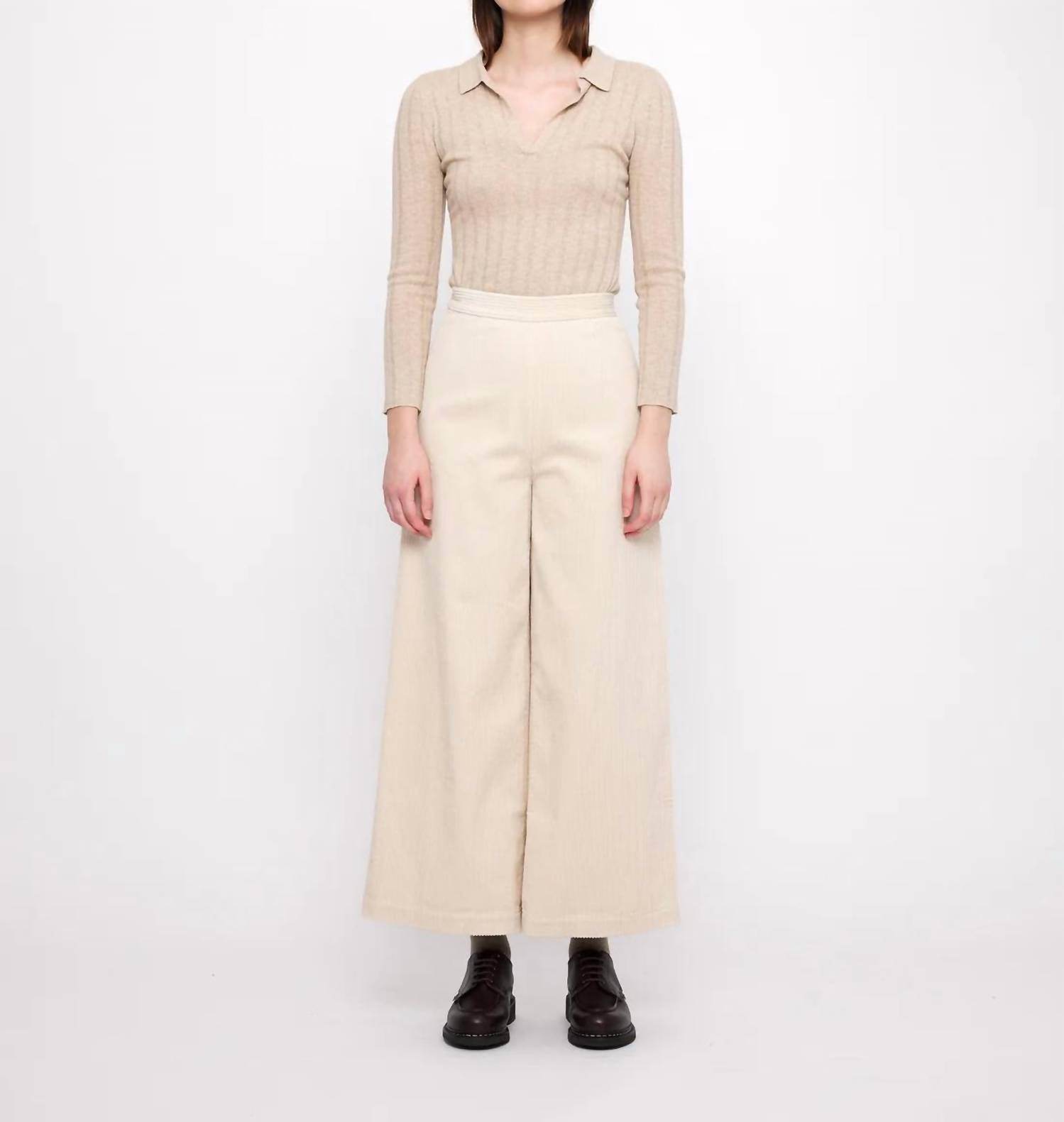 7115 by SZEKI - Classic Wide Legged Trouser - Rack Hunt