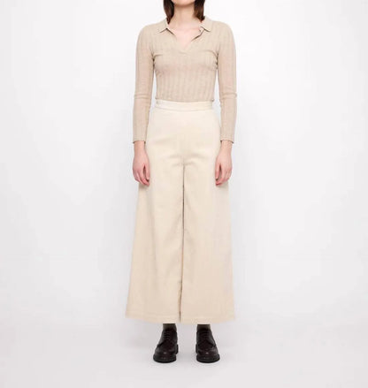 7115 by SZEKI - Classic Wide Legged Trouser - Rack Hunt
