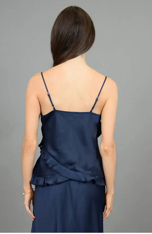 Flora Ruffled Cami Top