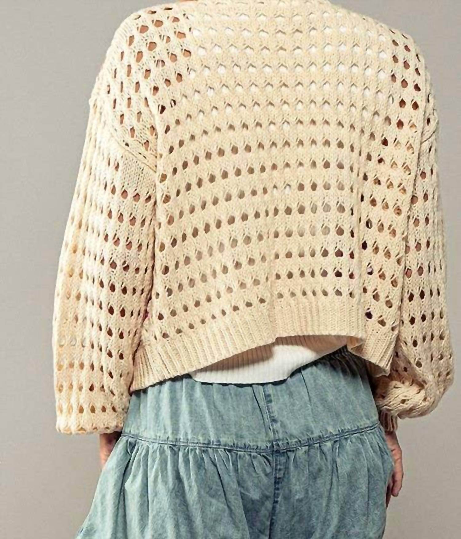 Fashion Week - Burst Of Color Patchwork Cardigan - Rack Hunt -