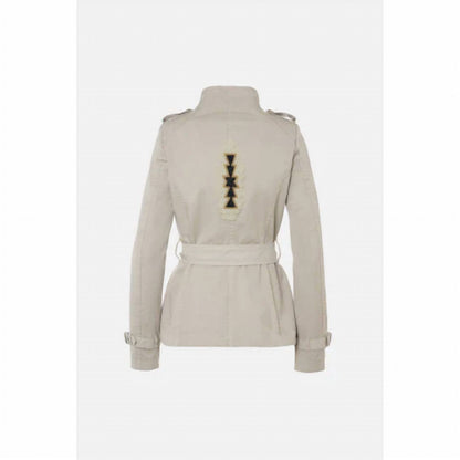 Cotton Mini Trench Jacket