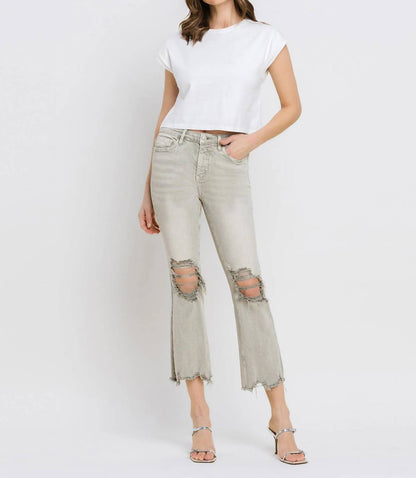 Women's Jaya Lovervet Vintage Crop Flare Jean
