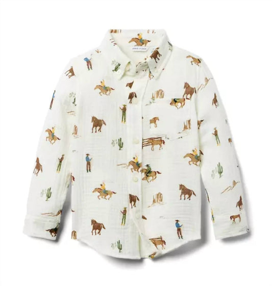 Kid's Buckaroo Button-up