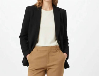 Double Button Wool Blazer