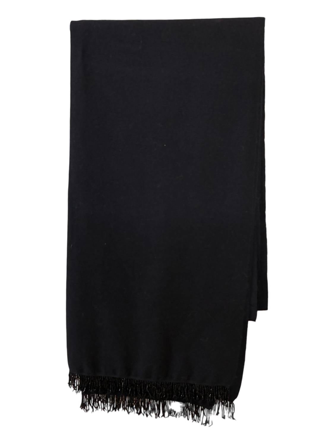 Women's Pashmina Scarf With Bead Trim