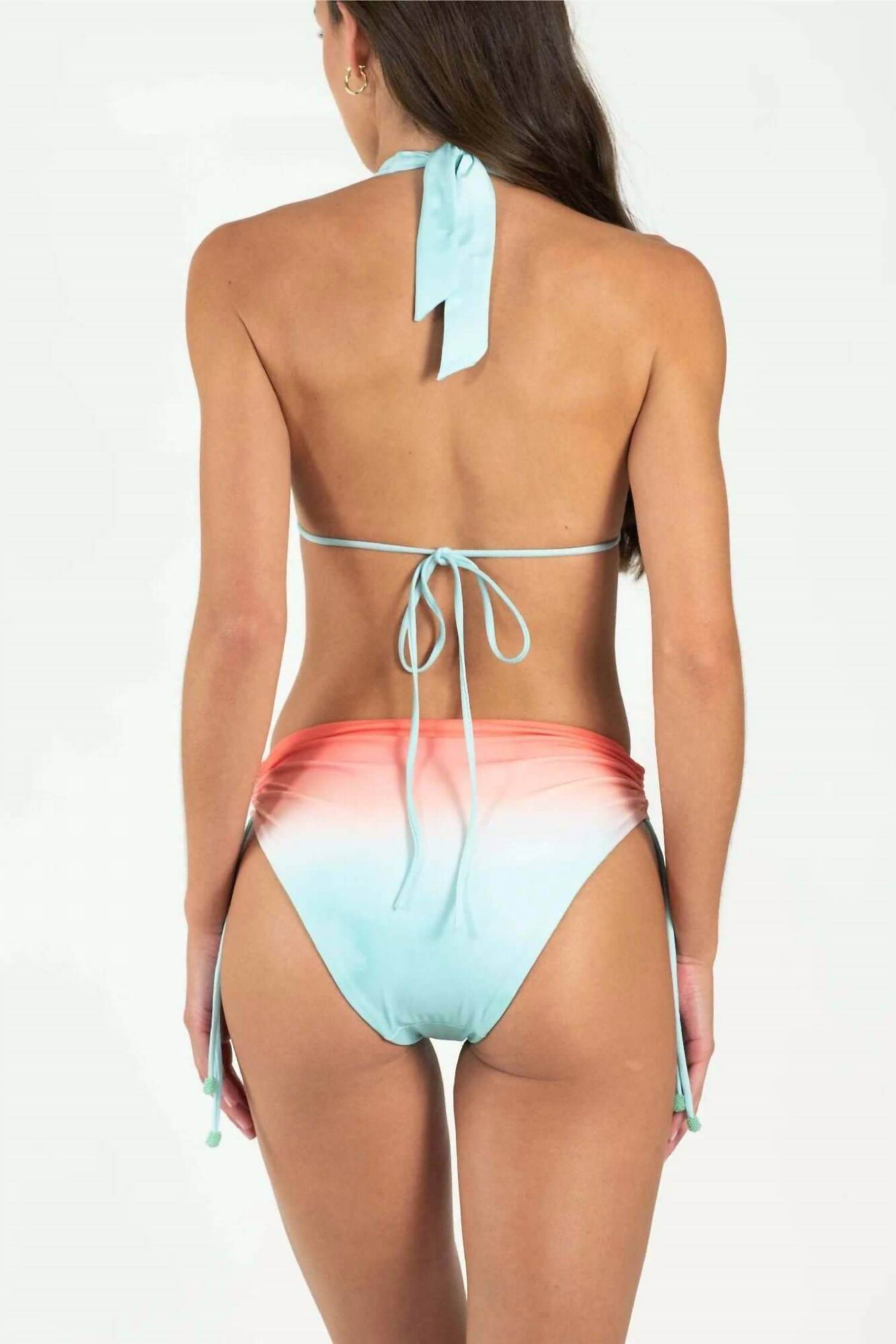 SIGAL - Multi Tie High Waisted Bikini Bottom - Rack Hunt -