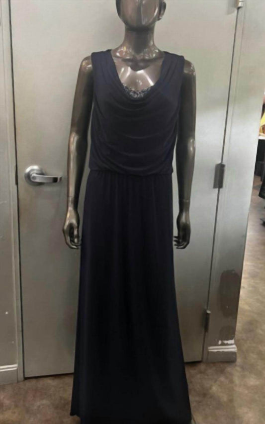 JS Boutique - Women's Blouson Top Long Dress - Rack Hunt -