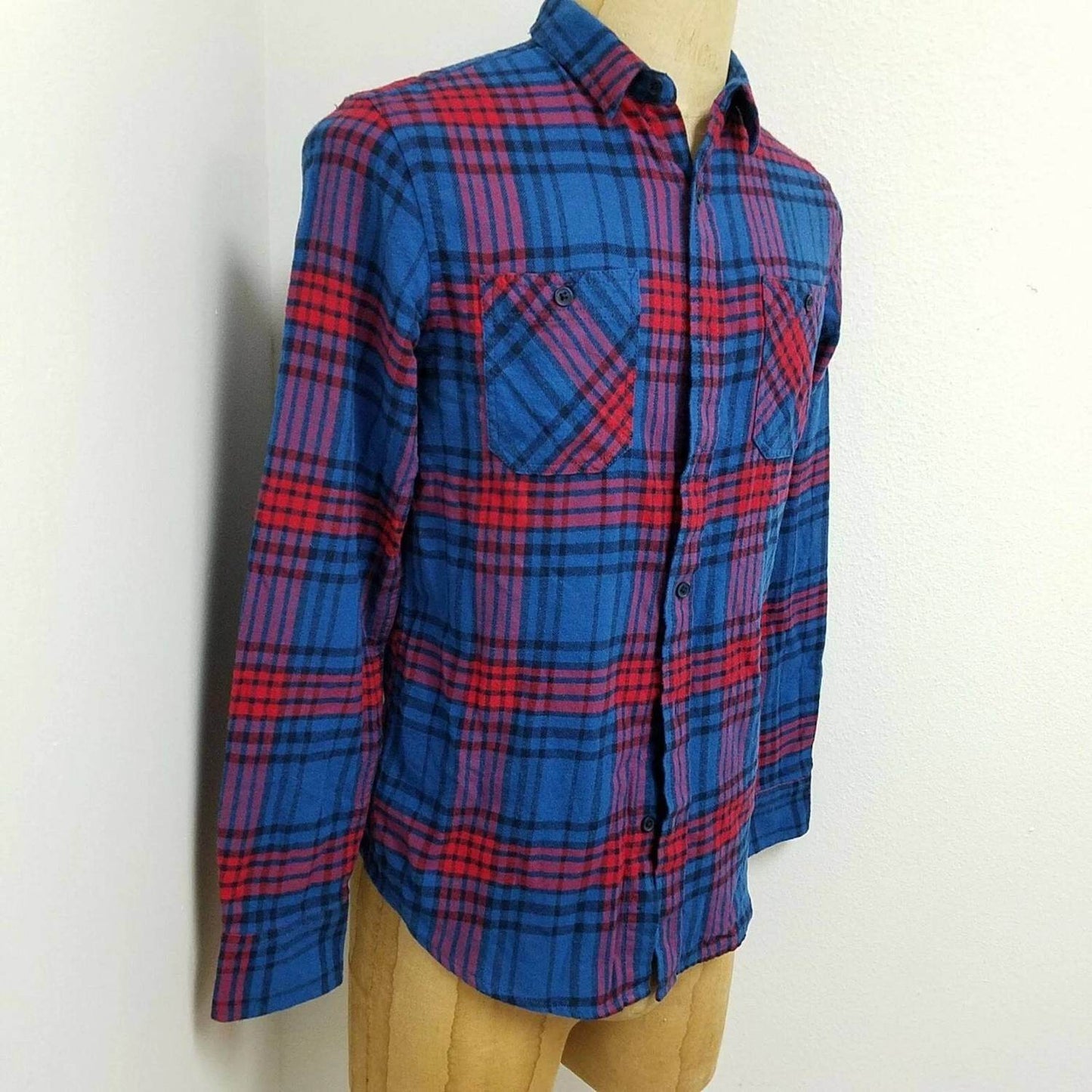 American Rag Cie - Men's Long-sleeve Plaid Shirt - Rack Hunt -