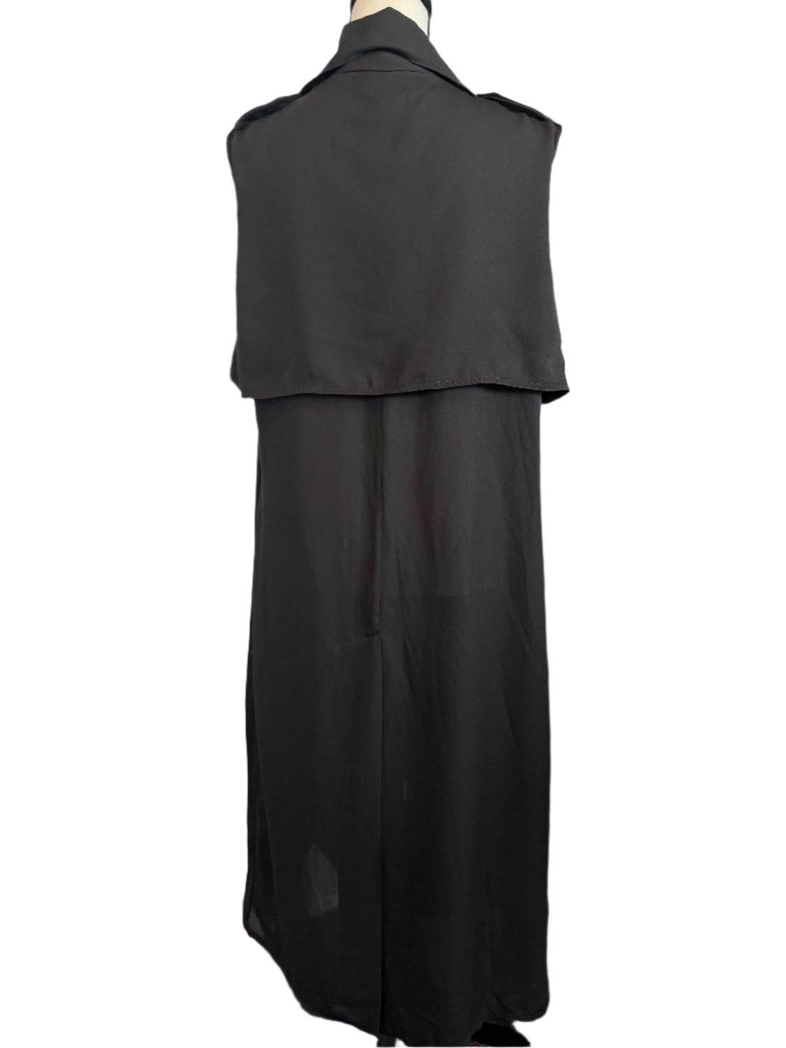 Laura Aparicio - Women's Sleeveless Collared Trench Coat - Rack Hunt -