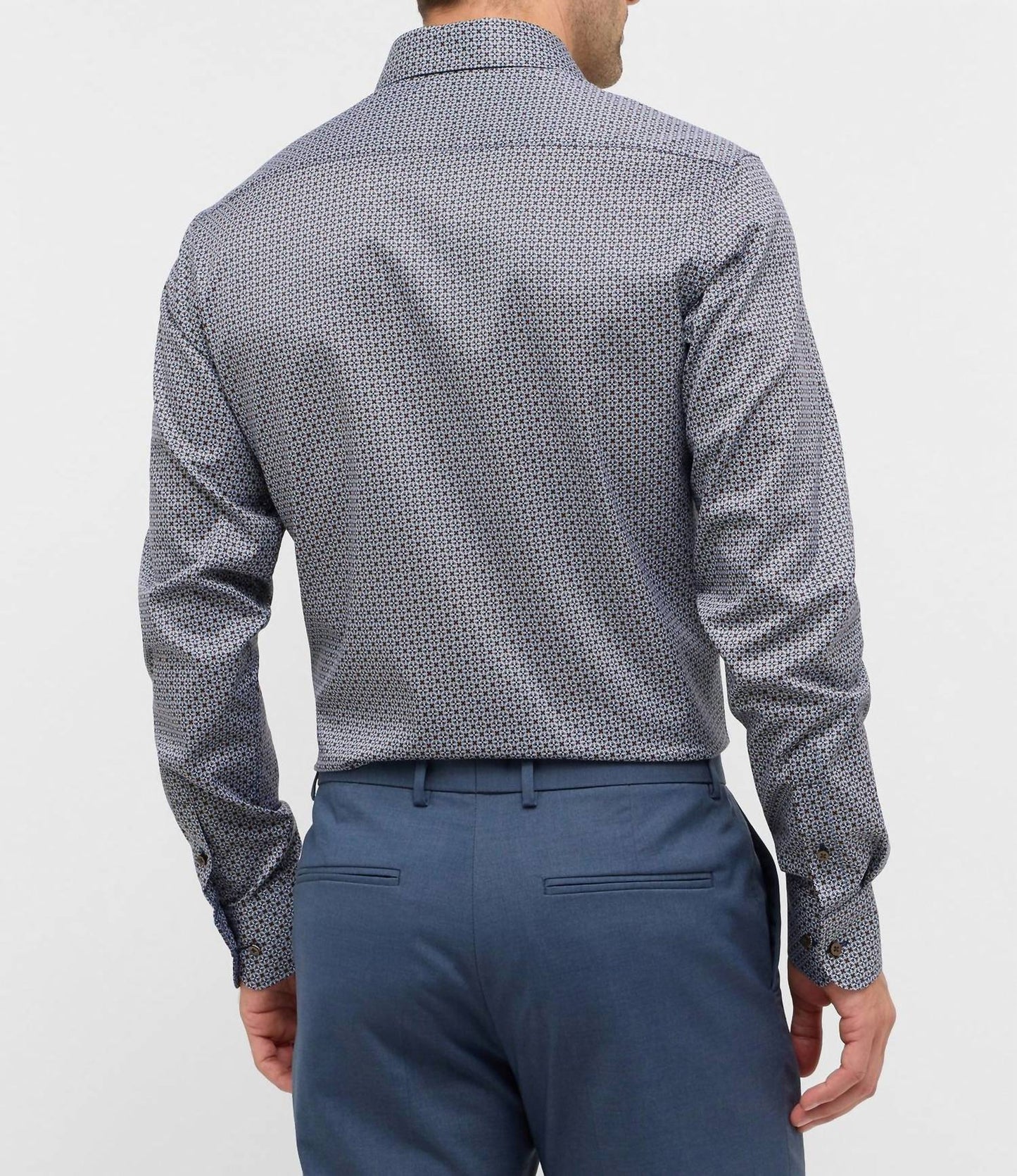Printed Twill Modern Fit Shirt