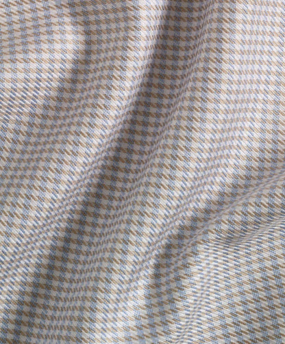 Sky And Dune Twill Checkered Shirt