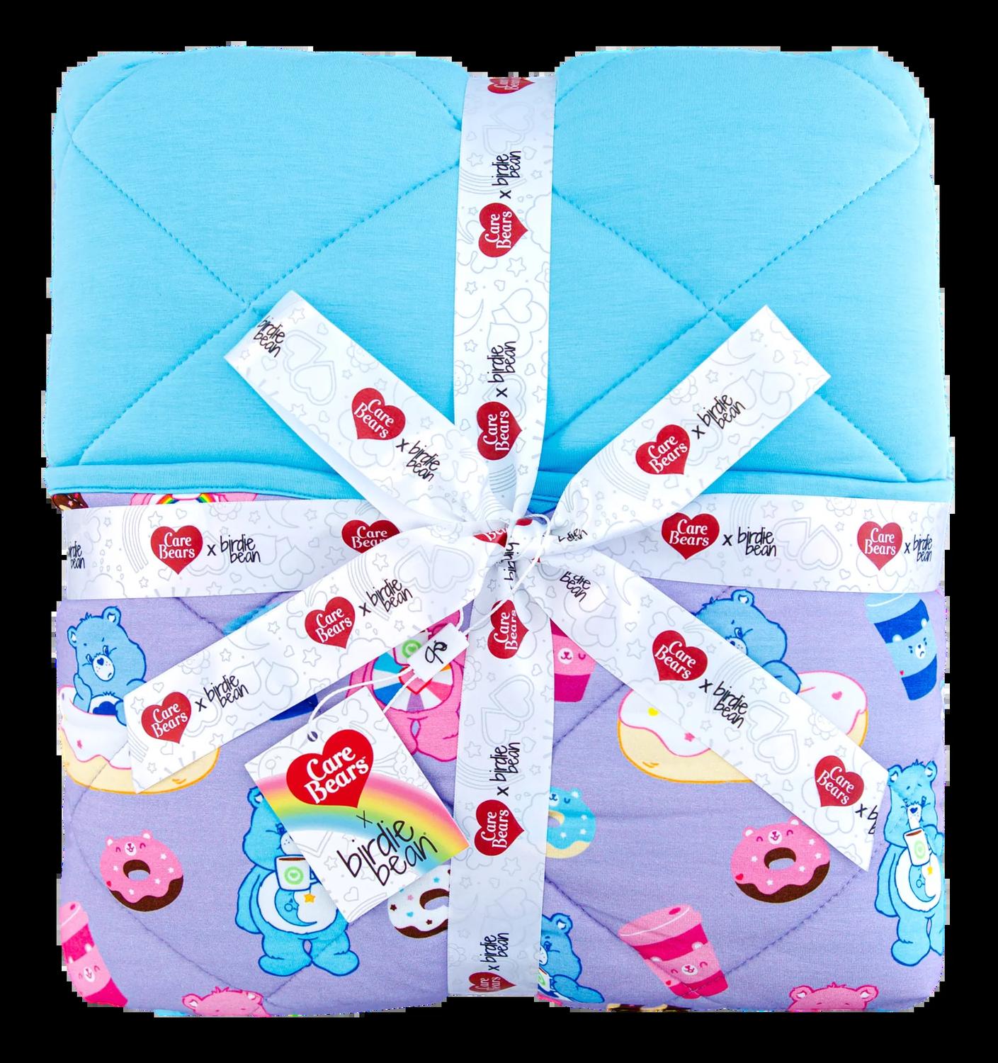 Care Bears Donuts And Coffee Toddler Birdie Quilt