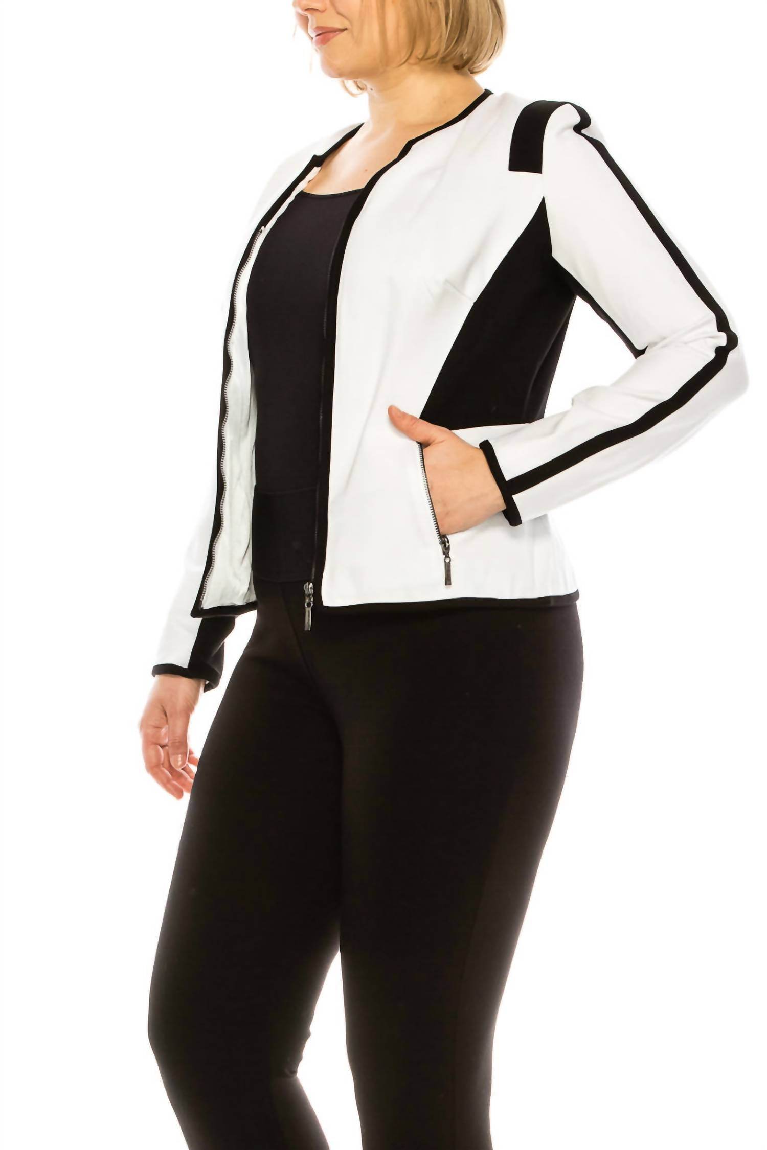 Peter Nygard - Pocket Long Sleeve Blazer - Rack Hunt -