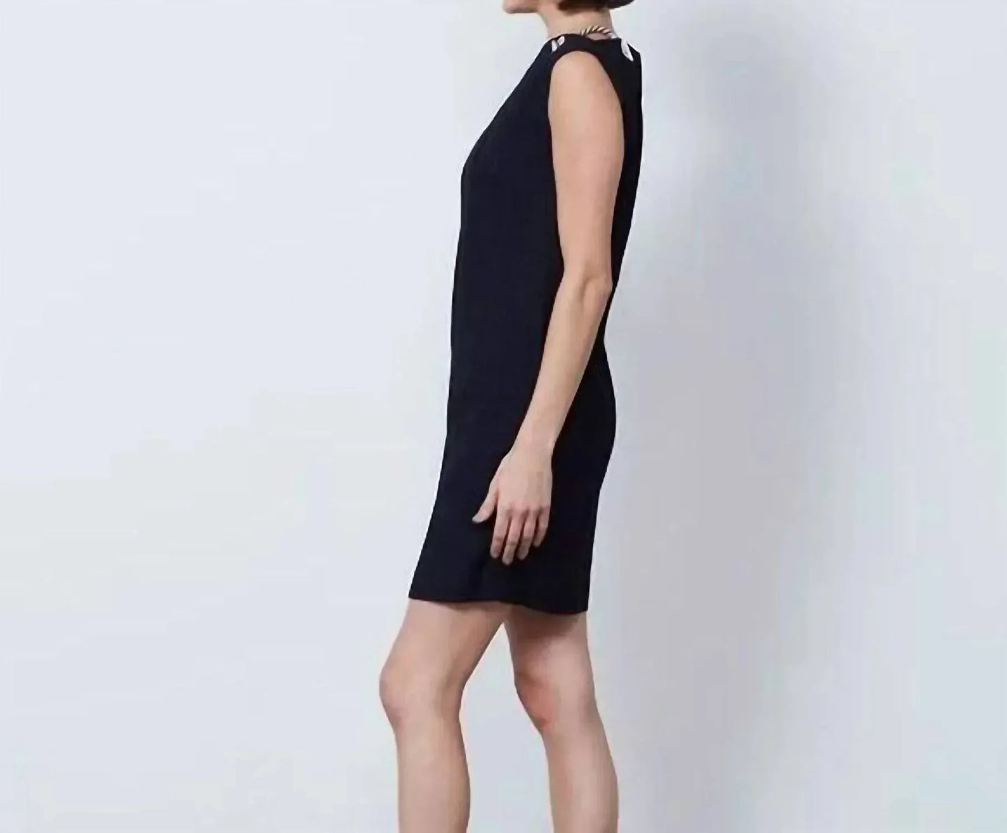 Etcetera - Nautical Plisse Jacquard T-shirt Dress - Rack Hunt