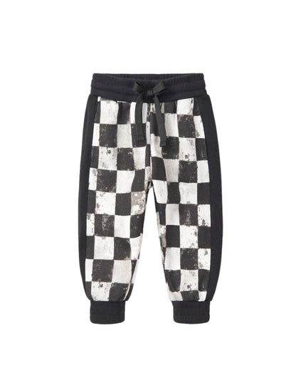 Kid's Checkered Sweatpants
