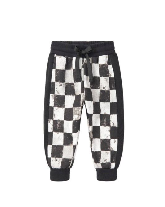 Kid's Checkered Sweatpants