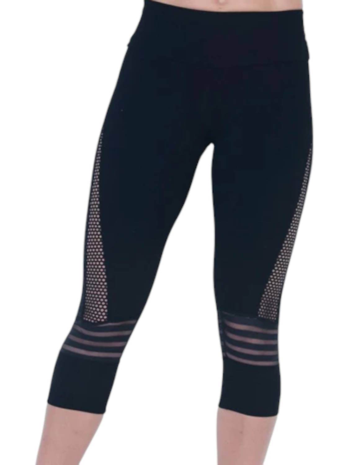 Ballet Rocks - Mesh With Me Capri Pants - Rack Hunt -