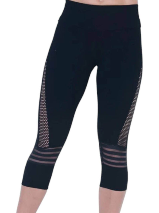 Ballet Rocks - Mesh With Me Capri Pants - Rack Hunt -