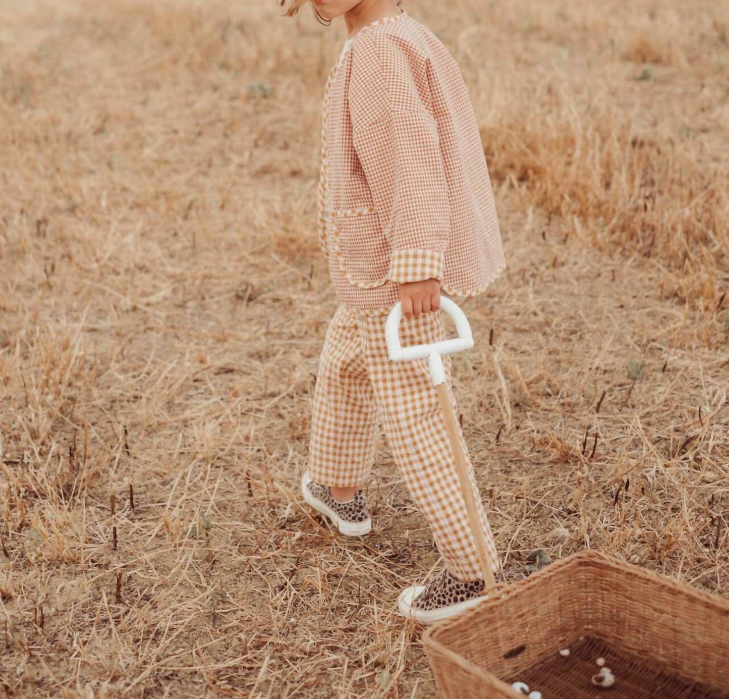 Möm(e) Portugal - Kid's Lola Check Pants - Rack Hunt -