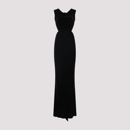 Abito Open Back Gown