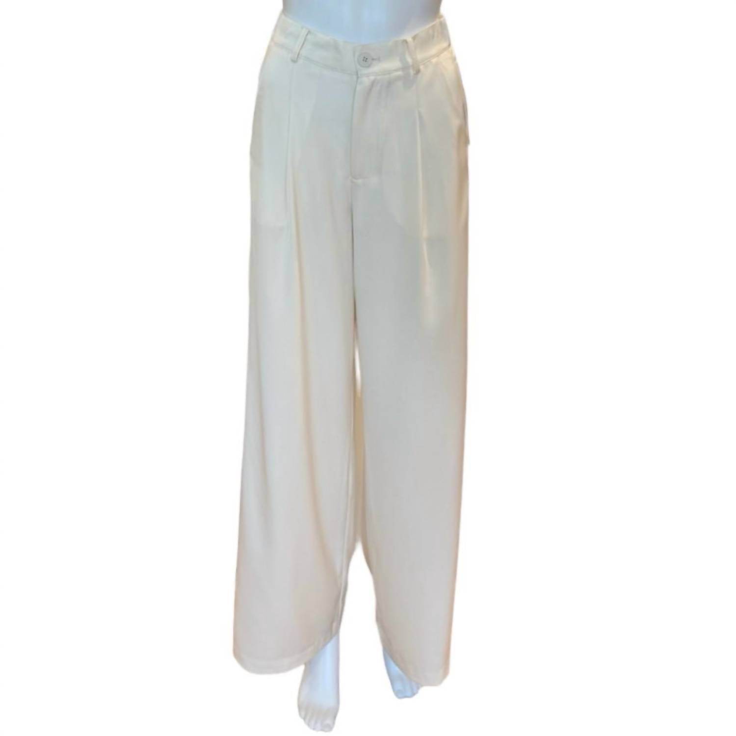 Amanda Maria - Viola Satin Wide Leg Pants - Rack Hunt