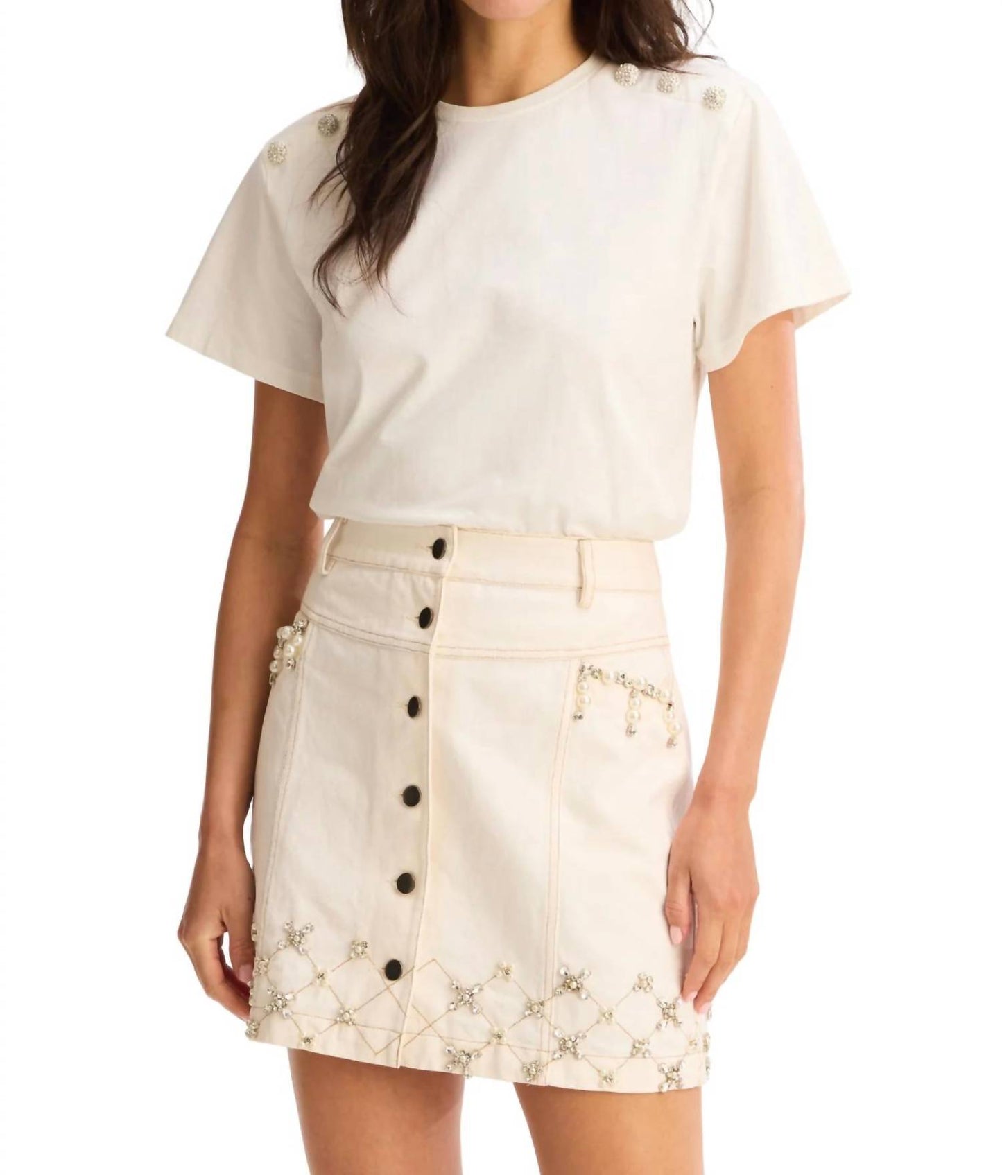 Rhinstone Harper Skirt