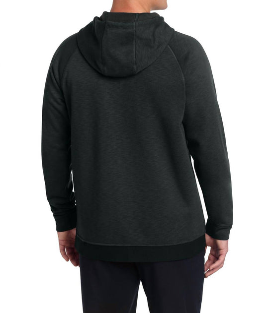 Sport-Tek Men's Posicharge Strive Pullover Hoodie in Black - view 2