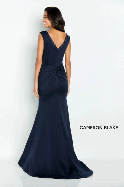 Beaded V-neck Dress