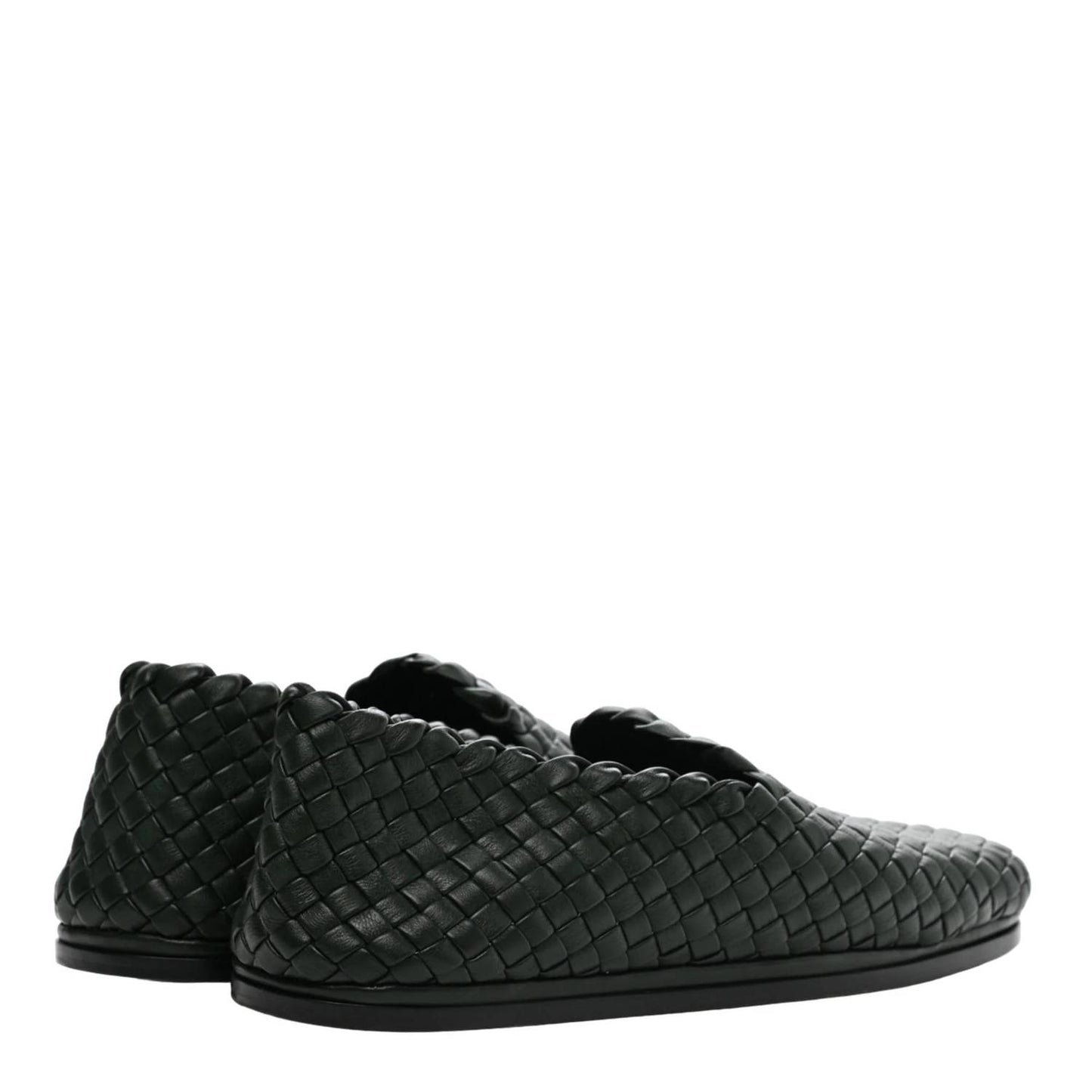 Unisex Nappa Intrecciato Loafers