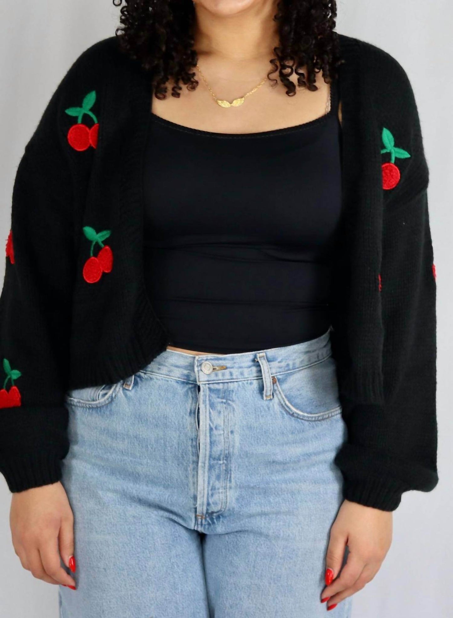 Fashion Week - Cherry Bomb Cardigan - Rack Hunt -