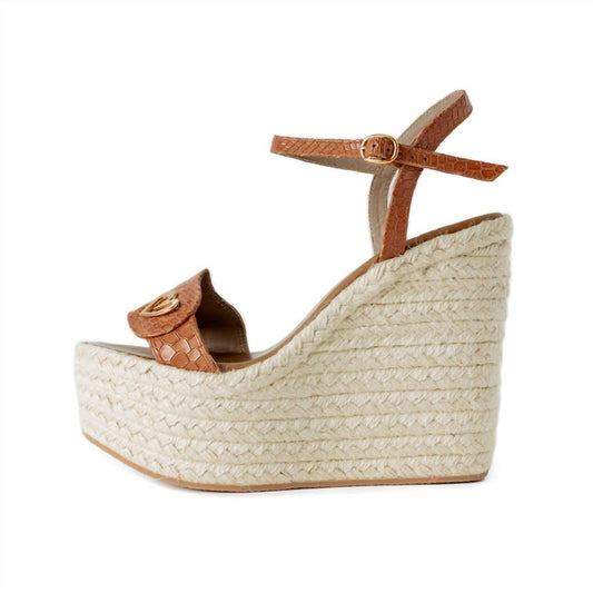 By Nataly Mendez - Women's Amy High Wedge Espadrilles - Rack Hunt -