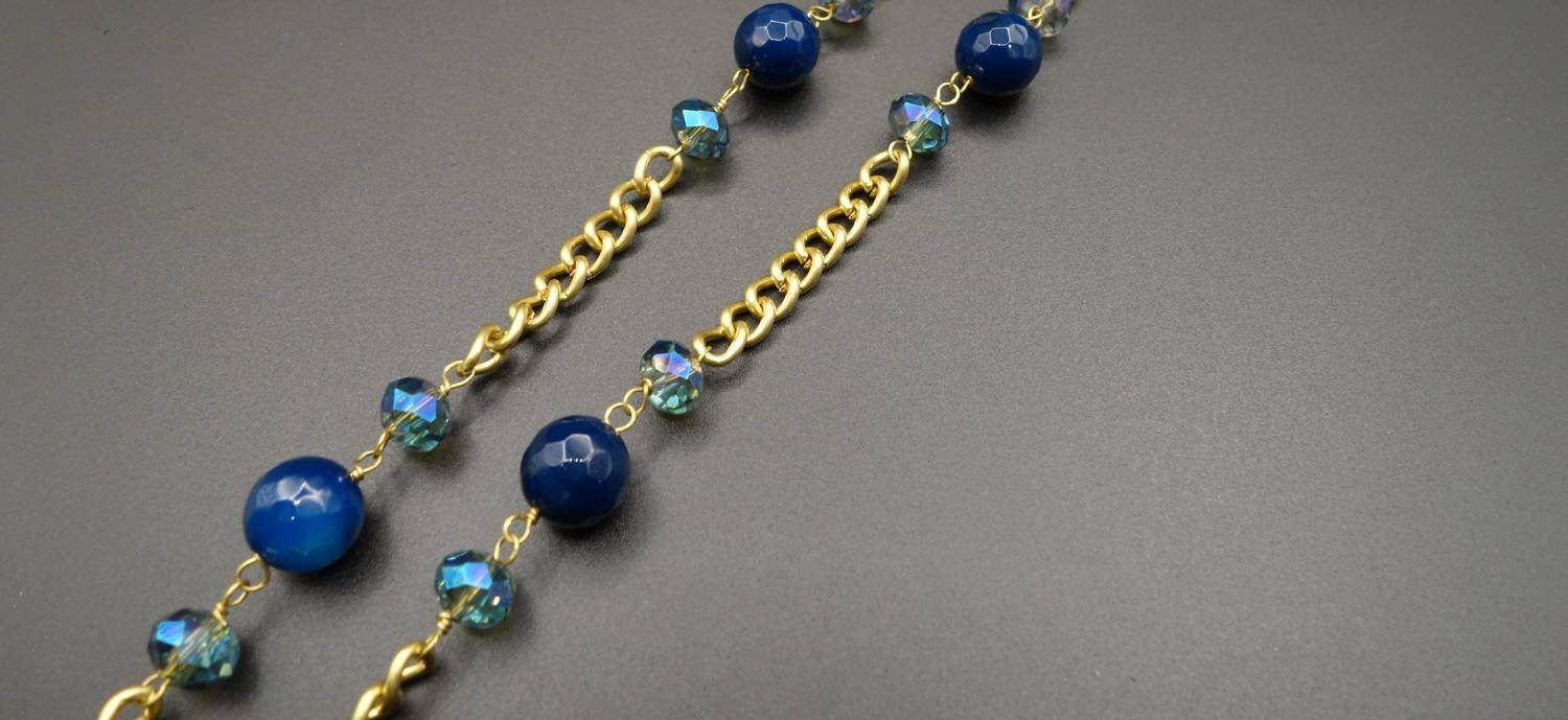 StandAwt - Women's Agate Sunglasses Chain - Rack Hunt -