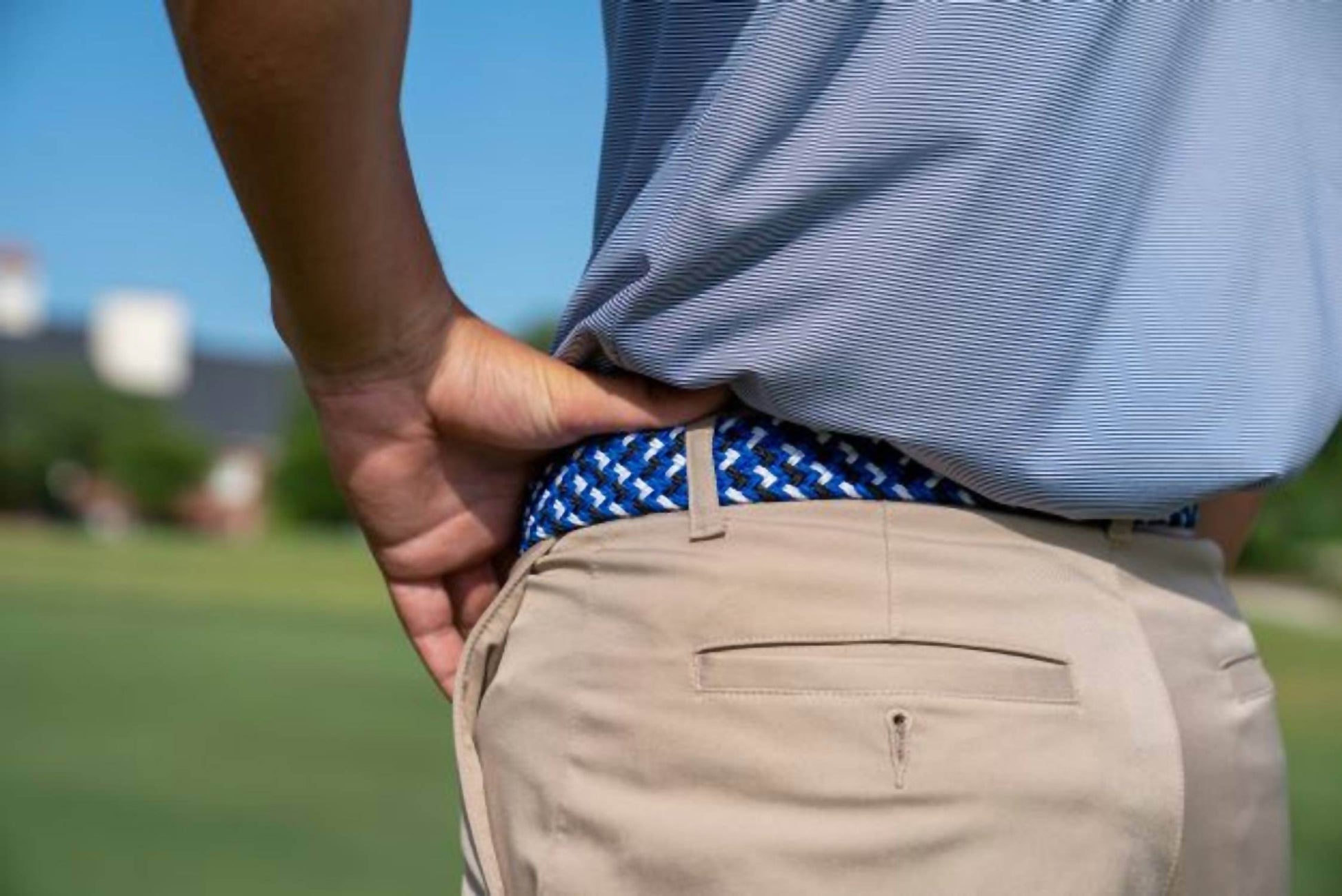 Roostas - Men's Jupiter Tri-color Stretch Belt - Rack Hunt