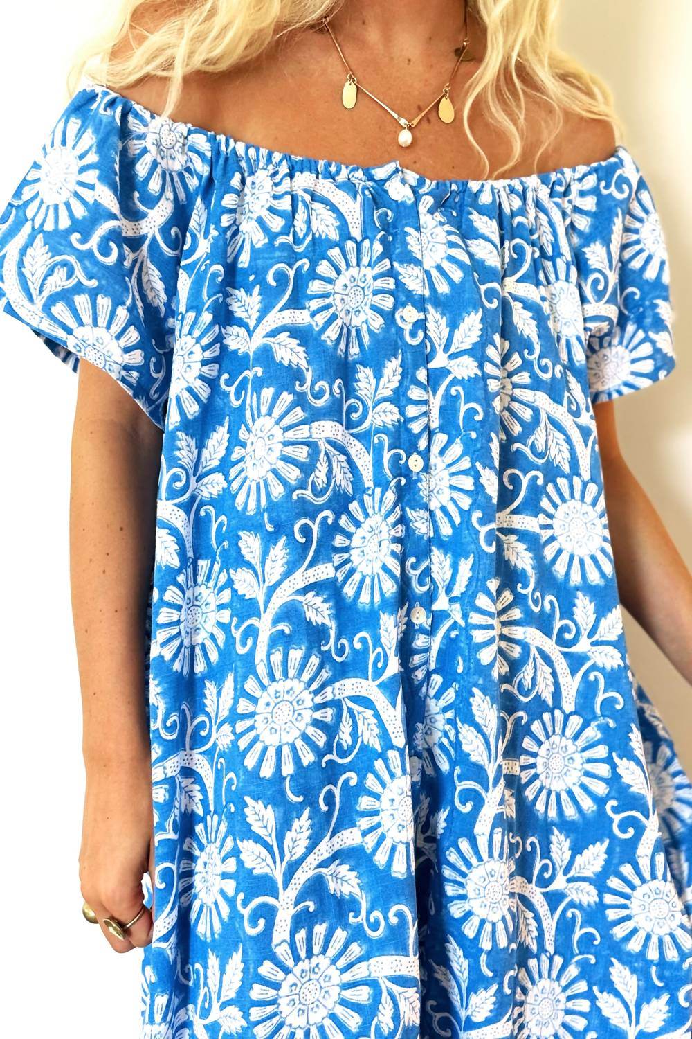 Joshi - Gauze Sea Dress - Rack Hunt -