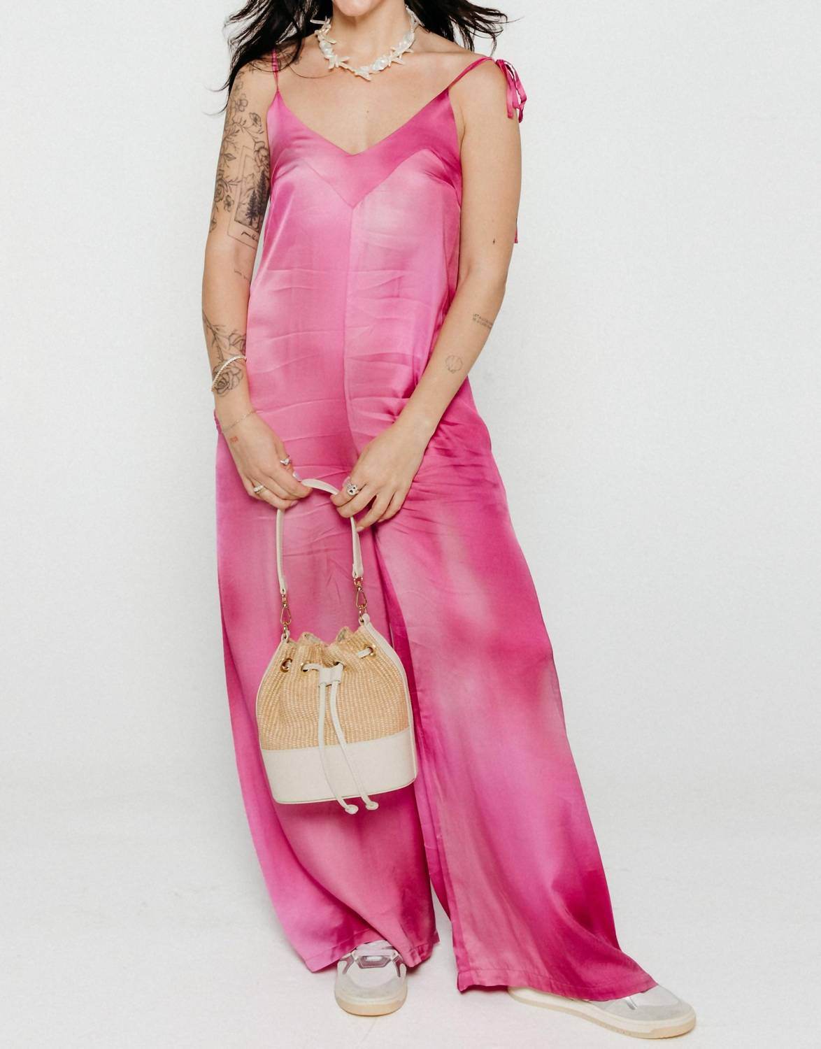 Cossac - Strappy Jumpsuit Print - Rack Hunt -